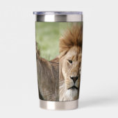 ライオン 保温保冷タンブラー (右面)