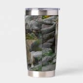 ライオン 保温保冷タンブラー (左面)