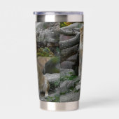 ライオン 保温保冷タンブラー (右面)