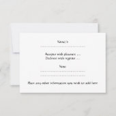 ライオン 出欠カード (正面)