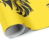 ライオン-包装紙-黄色 ラッピングペーパー (ロールコーナー)