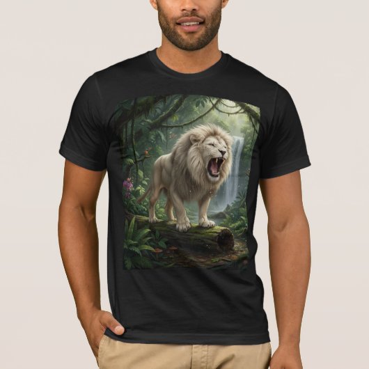 ライオン 半袖Tシャツ Tシャツ (正面)