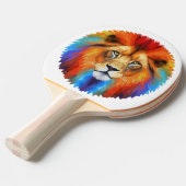 ライオン 卓球ラケット (正面アングル)