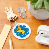 ライオン〔占星術の〕十二宮図 キーホルダー