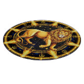 🦁 ライオン 星座 天体 星柄 ギフト 🦁 カッティングボード (角)