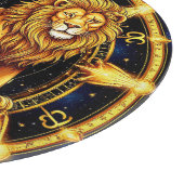 🦁 ライオン 星座 天体 星柄 ギフト 🦁 カッティングボード (角)