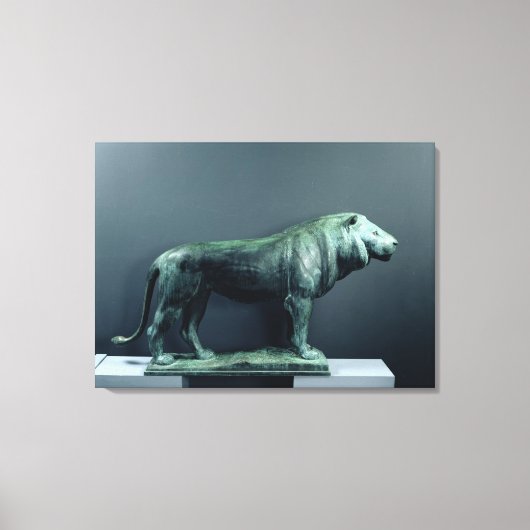 ライオン、1904年 キャンバスプリント (正面)