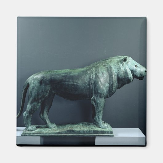 ライオン、1904年 マグネット (正面)