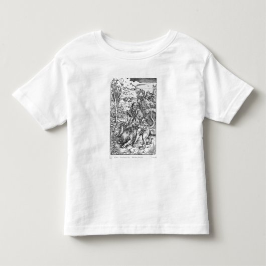 ライオン、c.1496-98を殺害しているSamson トドラーTシャツ (正面)