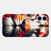 ライオン iPhoneケース (裏面横)
