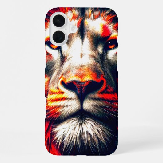 ライオン iPhoneケース (裏面)