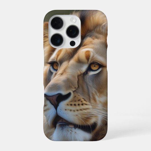 ライオン iPhoneケース (裏面)
