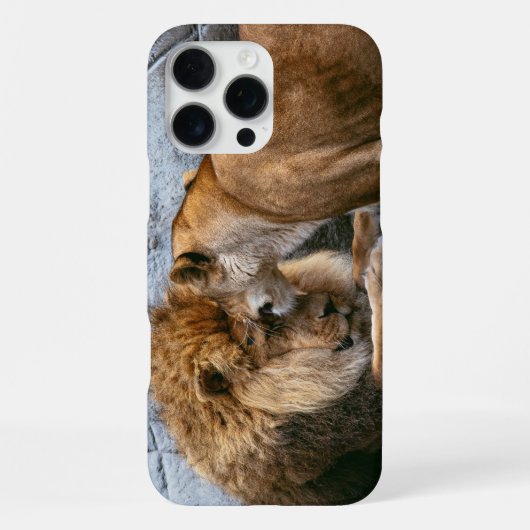 ライオン iPhoneケース (裏面)