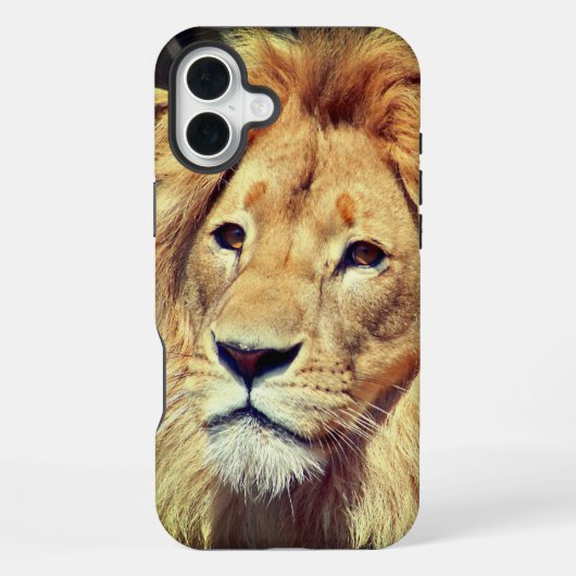 ライオン iPhoneケース (裏面)