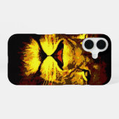 ライオン iPhone 16ケース (裏面横)