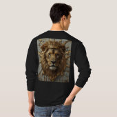 ライオン Tシャツ (裏面フル)