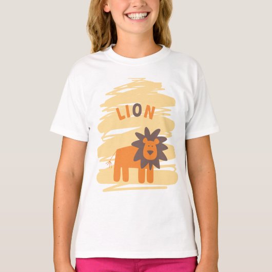 ライオン Tシャツ (正面)