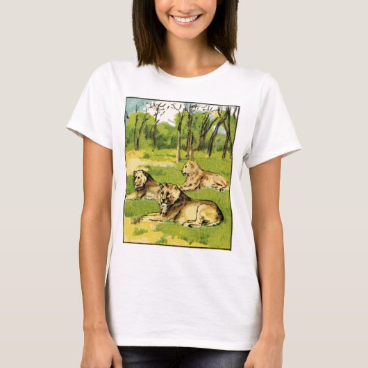 ライオン Tシャツ (正面)
