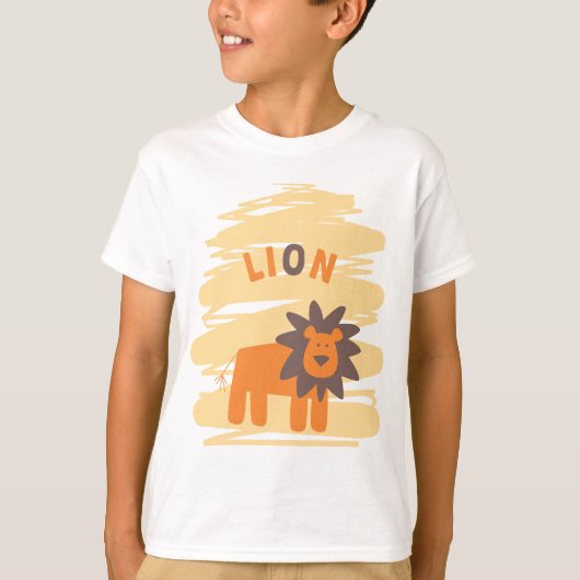 ライオン Tシャツ (正面)
