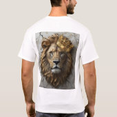 ライオン Tシャツ (裏面)