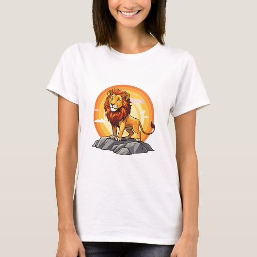 ライオン Tシャツ (正面)