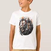 ライオンBW Tシャツ (正面)
