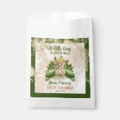 ライオンCub小さな王が彼の方法で赤ちゃんシャワー フェイバーバッグ (正面)