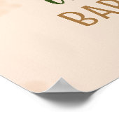 ライオンCub小さな王が彼の方法で赤ちゃんシャワー ポスター (角)