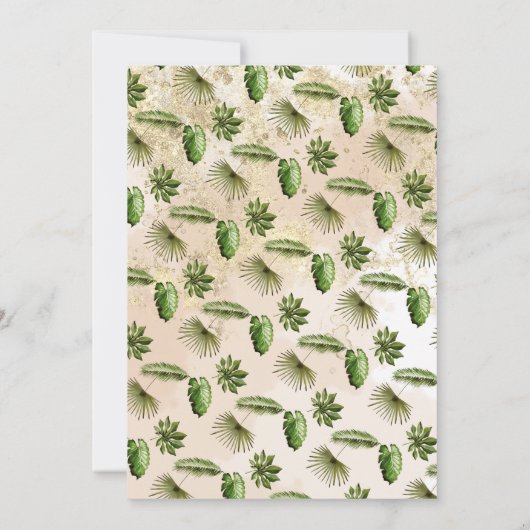 ライオンCub小さな王が彼の方法で赤ちゃんシャワー 招待状 (裏面)