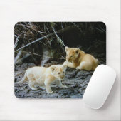 「ライオンCUB BROTHERS つる OUT」マウスパッド マウスパッド (マウス)