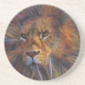 ライオンin the Gallery Sandstone Coaster コースター (正面)