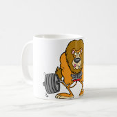 ライオンLifingはマグを重くします コーヒーマグカップ (正面左)