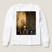 ライオンTシャツ (デザイン背面)
