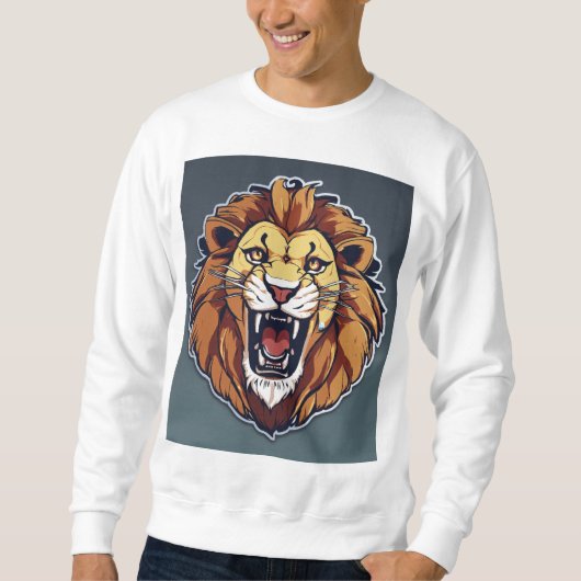 ライオンTシャツ スウェットシャツ (正面)