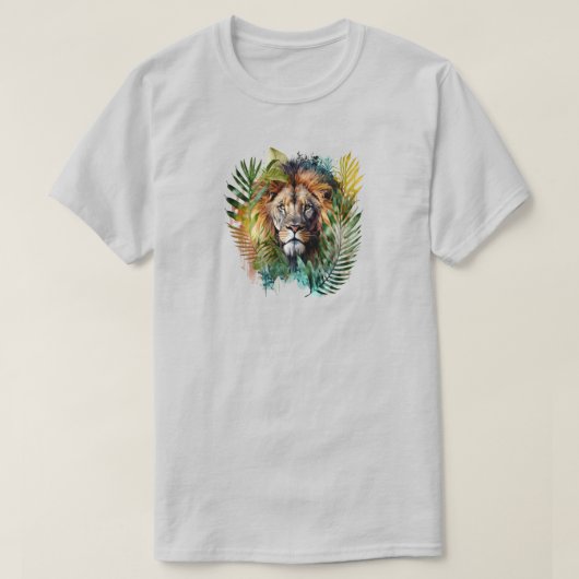ライオンTシャツ Tシャツ (デザイン正面)