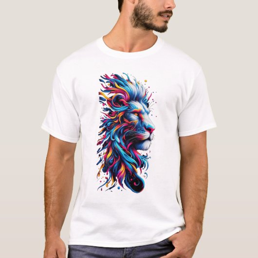 ライオンTシャツ Tシャツ (正面)
