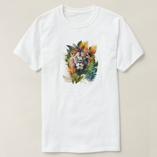ライオンTシャツ Tシャツ (デザイン正面)