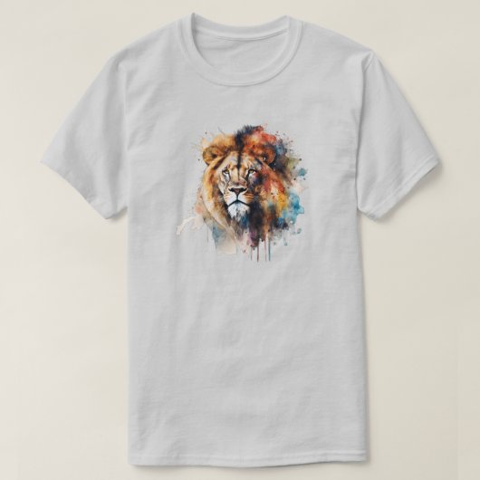 ライオンTシャツ Tシャツ (デザイン正面)