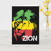 ライオンZion カード (黄色い花)