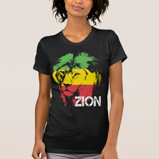 ライオンZion Tシャツ (正面)