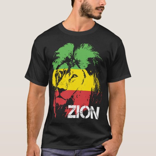 ライオンZion Tシャツ (正面)