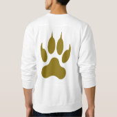 ライオ威厳のあるンとカッブステップTシャツ スウェットシャツ (裏面)