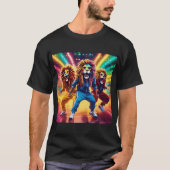 ライオ威厳のあるンアニメメンズティー» Tシャツ (正面)