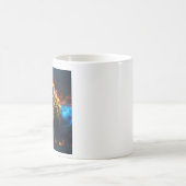 ライオ威厳のあるンティーカップ コーヒーマグカップ (中央)