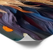 ライオ威厳のあるン ポスター (角)