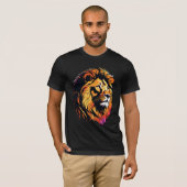 ライオ威厳のあるン – ApexプレデターTシャツ Tシャツ (正面フル)