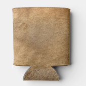 ライオ実在ンスキン：ファーのテクスチャ 缶クーラー (裏面)