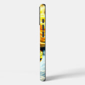 ライオ市松模様にン Case-Mate iPhoneケース (裏面 / 左)