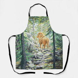 ライオ後を追ンの –  エプロン