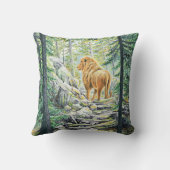 ライオ後を追ンの –  クッション (裏面)